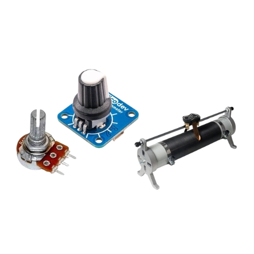 Products potentiometers & resistors